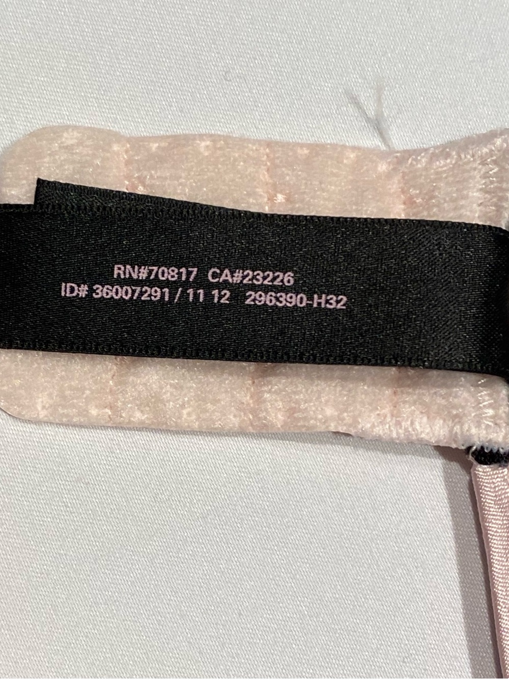Victoria's Secret Blush Pink Babydoll Lingerie Set, size 36D - Picture 3 of 9